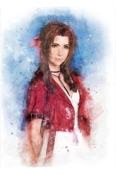 Universal Aerith Gainsborough Tablou Poster din lemn decorativ