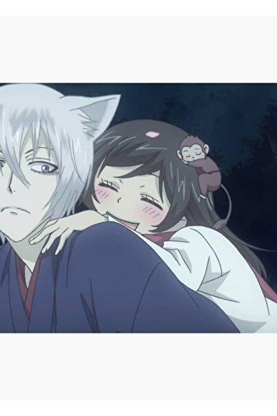 Universal Нанами и Томое от Камисама Кис Декоративен дървен плакат за маса