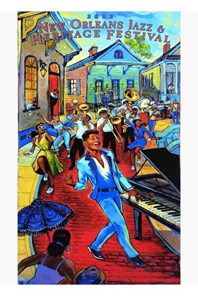 Universal Αφίσα Φεστιβάλ Τζαζ 2022 Ξύλινη Διακοσμητική Αφίσα Ζωγραφικής