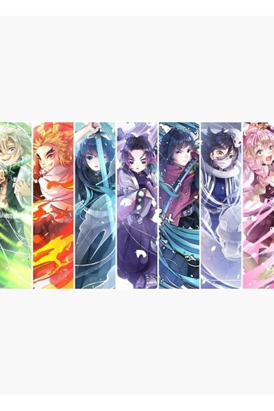 Universal Kimestu No Yaıba Demon Slayer #2 Tablo Ahşap Poster Dekoratif