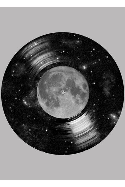 Universal Διακοσμητική Ξύλινη Αφίσα Πίνακα Galaxy Tunes