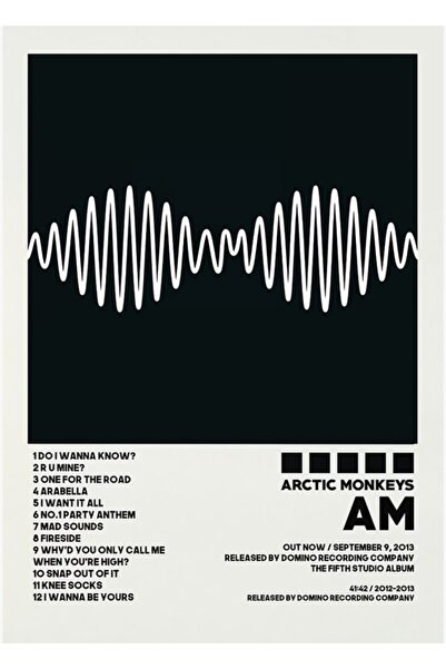 Universal Tracklist Şarkı Arctic Estetik Polaroid Poster Tablo Ahşap Poster D...
