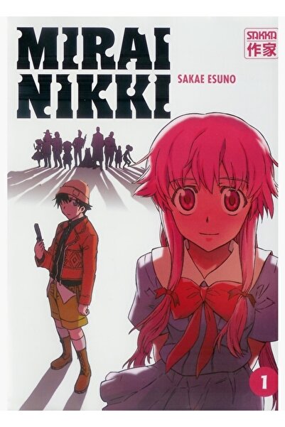 Universal Mirai Nikki - Geleceğin Günlüğü Kapak 1 Tablo Ahşap Poster Dekoratif
