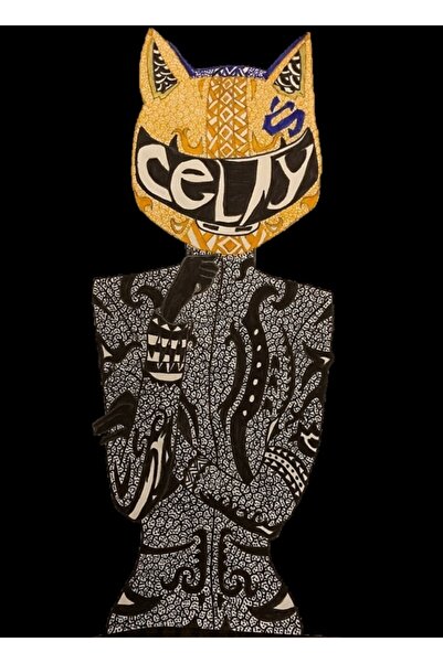 Universal Декоративен дървен плакат за маса с Целти Стърлусон