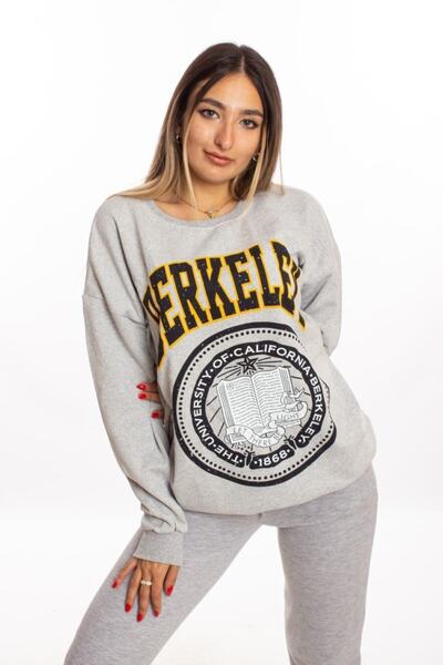 blackbonds Gri Sweatshirt