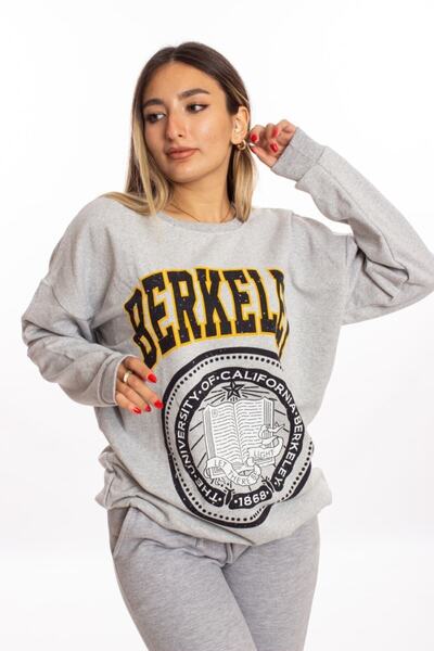 blackbonds Gri Sweatshirt