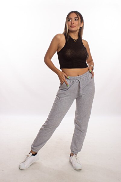 blackbonds Kadın Gri Eşofman Altı