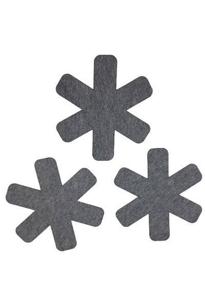 Metaltex Felt Pan Anti-Scratch Set of 3