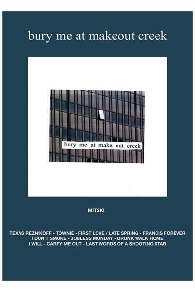 Universal Mitski - Makeout Creek'te Göm Beni Tablo Ahşap Poster Dekoratif