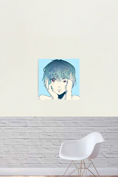 Universal Rei Ayanami Neon Genesis Evangelion Tablo Ahşap Poster Dekoratif