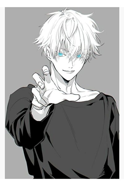 Universal Jujutsu Kaisen, Satoru Gojo Tablo Ahşap Poster Dekoratif