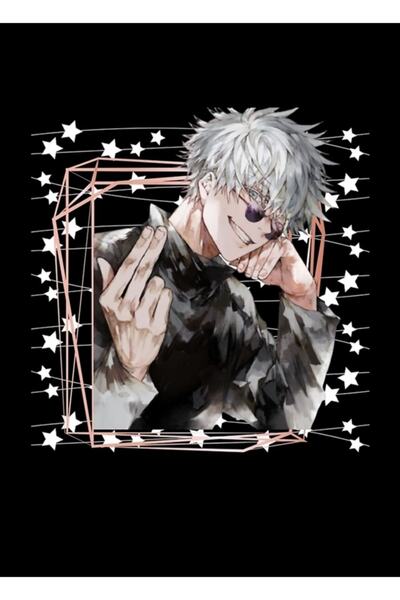 Universal Tricouri clasice Jujutsu Kaisen, Poster decorativ din lemn