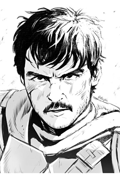 Universal Διακοσμητική Ξύλινη Αφίσα Σχεδίου Mando