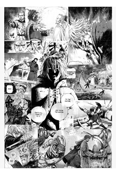 Universal Vinland Saga Manga Kolaj Tablo Ahşap Poster Dekoratif