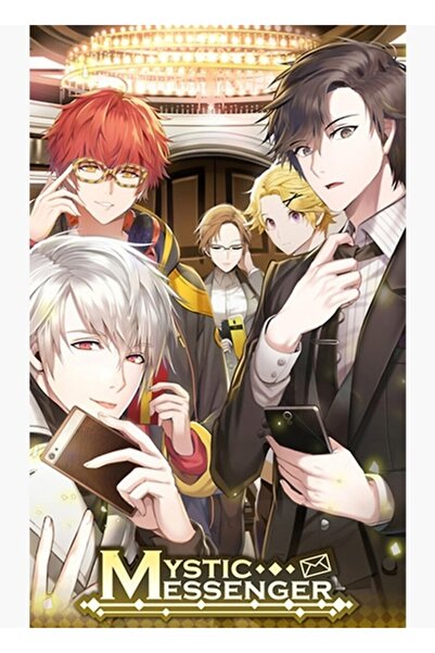 Universal Mystic Messenger Tablo Ahşap Poster Dekoratif