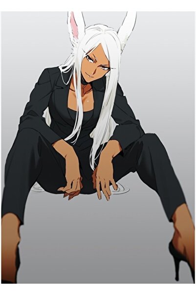 Universal Hero Academia Mirko Ξύλινη Διακοσμητική Αφίσα Ζωγραφικής