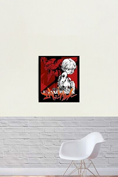 Universal Rei Ayanami Neon Genesis Evangelion Tablo Ahşap Poster Dekoratif