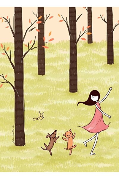 Universal Dansează cu sufletul Tablo Ahşap Poster Decorativ