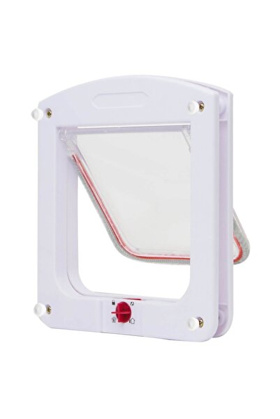 Genel Markalar Markapet 4 Yolu Kedi Köpek Kapısı 22x20x3 Cm ( Pvc + Ahşap )