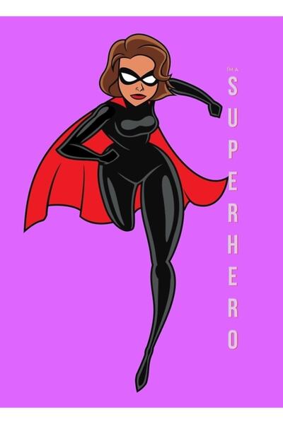 Universal Sunt un supererou 80 Poster decorativ din lemn