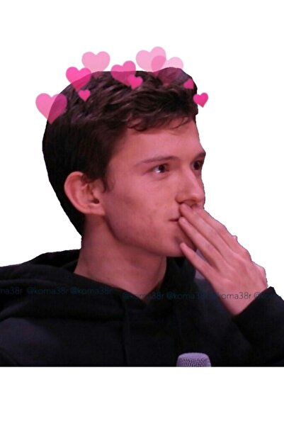 Universal Tom Holland Kalp Tacı Ahşap Poster Dekoratif
