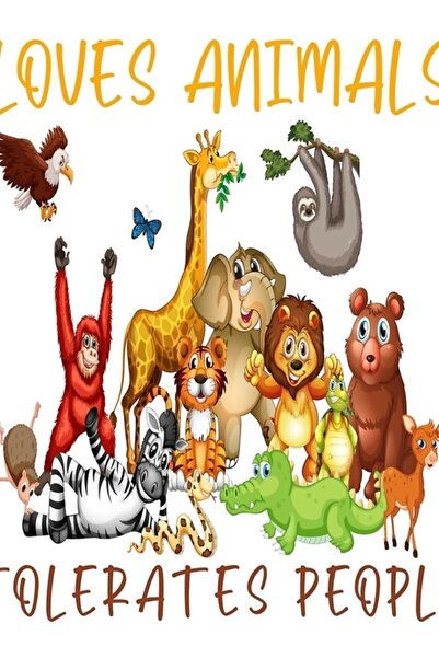 Universal Οι λάτρεις των ζώων είναι φιλόξενοι προς τους ανθρώπους Πίνακας Ξύλ...