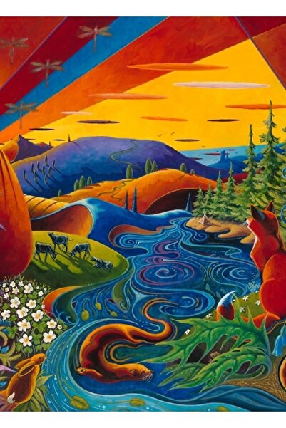 Universal Η Πατρίδα μου Επιτραπέζια Ξύλινη Διακοσμητική Αφίσα