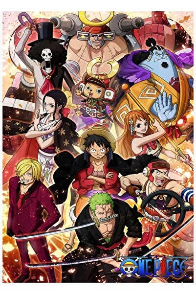 Universal Διακοσμητική ξύλινη αφίσα Onigashima Band Tablo