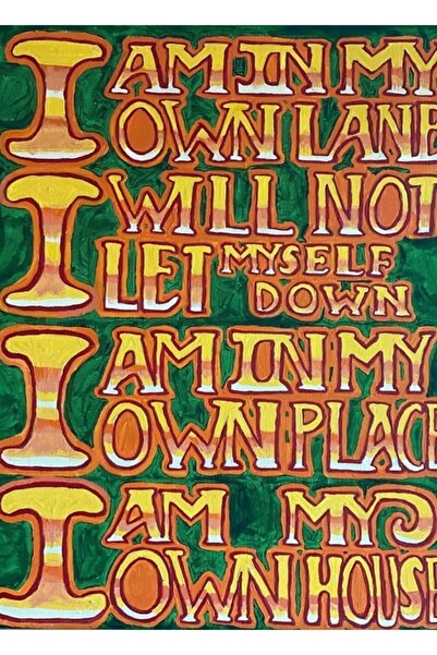 Universal Sammy Rae Ζωγραφική στο δάπεδο του σαλονιού Ξύλινη διακοσμητική αφίσα