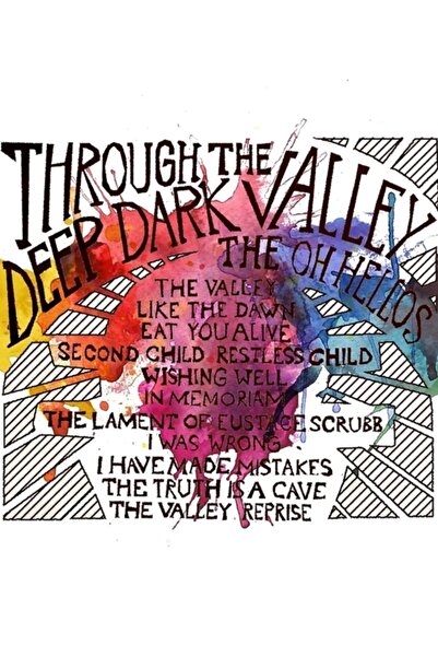 Universal Poster decorativ din lemn cu pictură de Oh Hello din Deep Dark Valley
