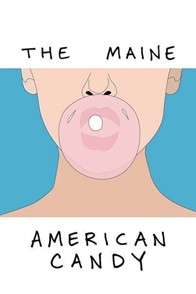 Universal American Sugar Album / Ξύλινη διακοσμητική αφίσα Μέιν για το τοίχο