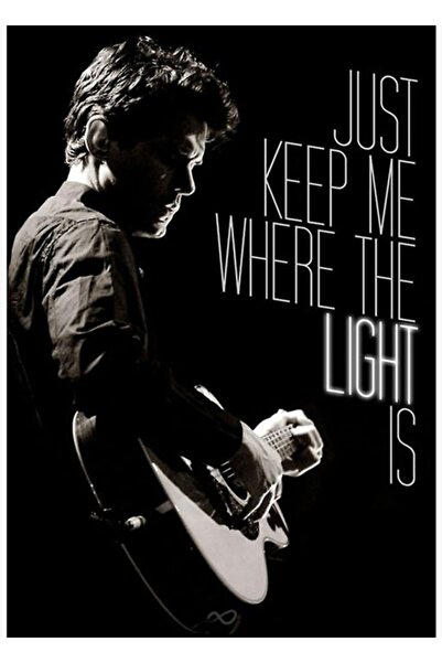 Universal Επισκεφθείτε το προϊόν μου John Just Stay Where the Light Is Πίνακα...