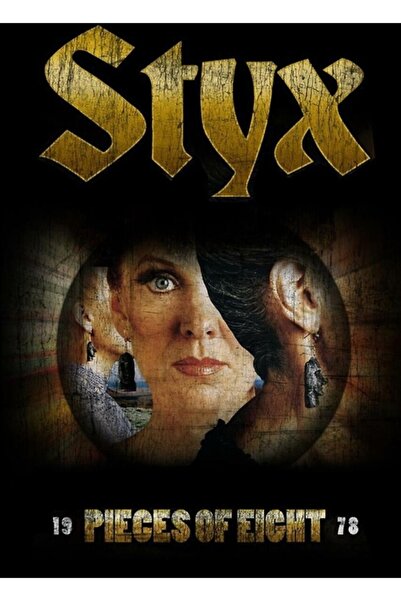 Universal Logo-styx-5 Slika očiju Drveni poster Dekorativni