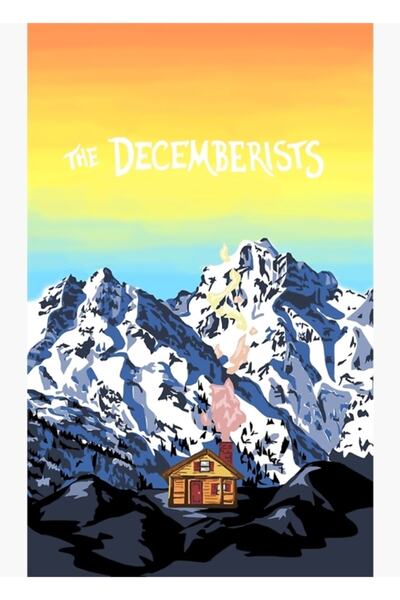 Universal Αραλίκτες - Αφίσα Σπιτάκι στα Βουνά, Ξύλινη Διακοσμητική Αφίσα