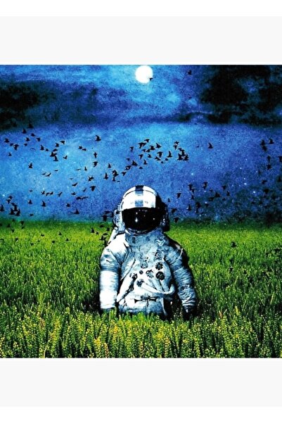 Universal Deja Entendu (μπλε) Ξύλινη Αφίσα Τέχνης Διακοσμητική