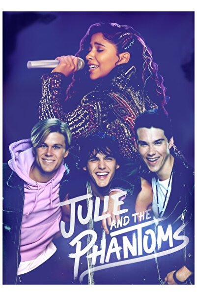 Universal Джули и Фантомите Декоративен дървен плакат-картина