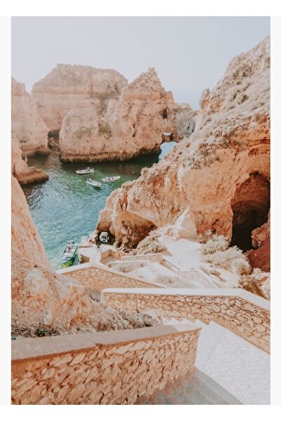 Universal Ponta Da Piedade Tablo Poster Decorativ din Lemn