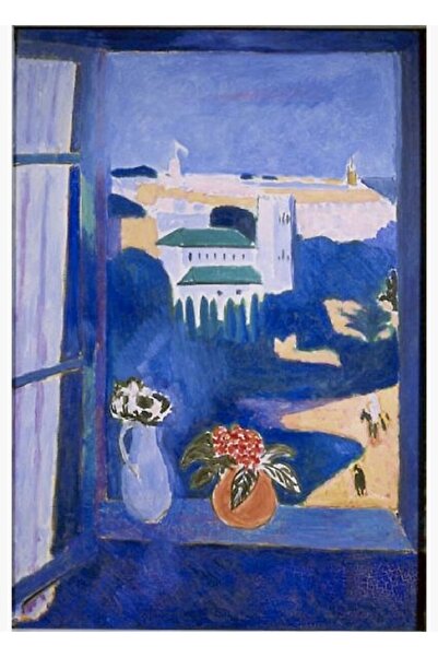 Universal Peisaj văzut dintr-o fereastră în Tangier - Pictură Henri Matisse, ...