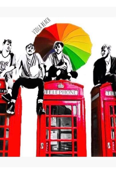 Universal Poster decorativ din lemn cu tablou Coasta Viola