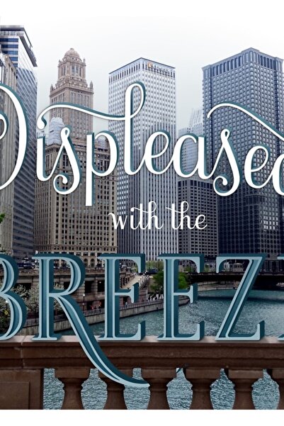 Universal Chicago, Illinois Poster decorativ din lemn pentru pictură pe tabla