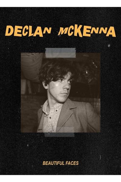 Universal Declan Mckenna Tablo Poster decorativ din lemn