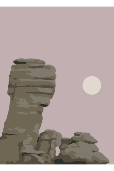 Universal Mount Lemmon Az Tablo Poster decorativ din lemn