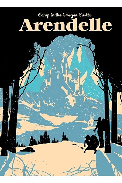 Universal Διακοσμητική Ξύλινη Αφίσα Ζωγραφικής Αρεντέλλης