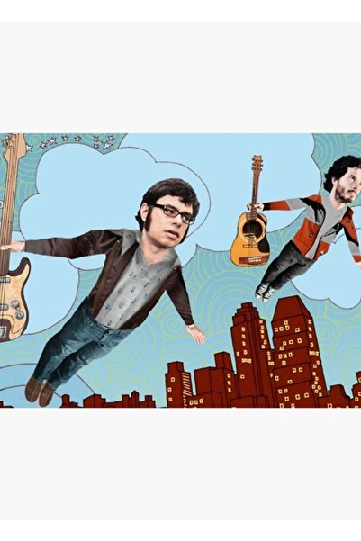 Universal Zborul Conchords - Poster decorativ din lemn cu tablou zburător