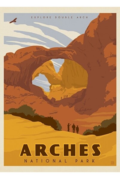 Universal Εθνικό Πάρκο Αρχές Ουλτσέ Ξύλινη Διακοσμητική Αφίσα