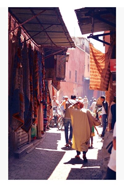 Universal Marakeş 1 Tablo Poster decorativ din lemn