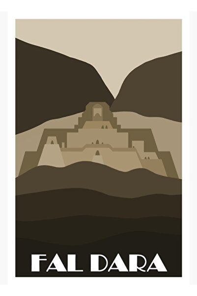 Universal Poster decorativ din lemn Fal Dara Tablo