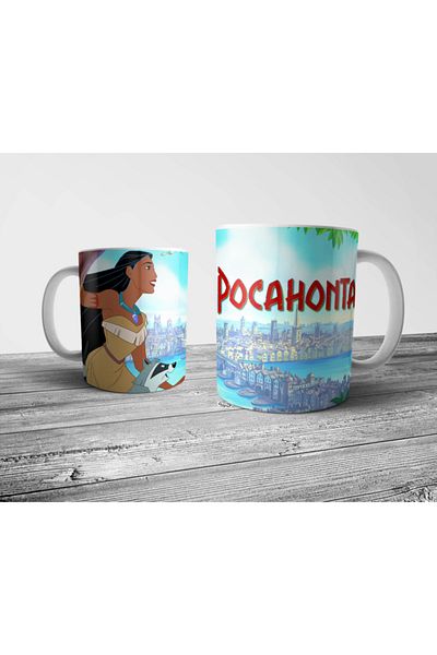 Pixxa Pocahontas Mug Cup Model 1