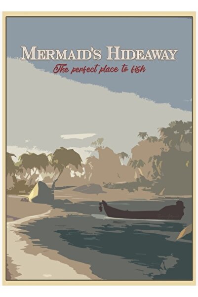 Universal Η θάλασσα των κλέφτες - Το σημείο που κρύβεται η γοργόνα Πίνακας Ξύ...