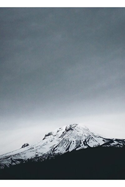 Universal Διακοσμητική ξύλινη αφίσα με θέμα το Hood Mountain Oregon